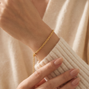 Model wearing Marliva jewellery