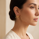 Model wearing Marliva jewellery