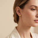 Model wearing Marliva jewellery