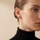 Model wearing Marliva jewellery