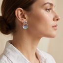 Model wearing Marliva jewellery