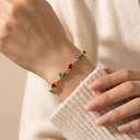 Model wearing Marliva jewellery