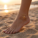 Model wearing Marliva jewellery