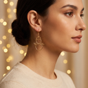 Model wearing Marliva jewellery