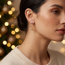 Model wearing Marliva jewellery
