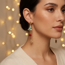 Model wearing Marliva jewellery