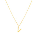Tessa Personalised Initial Letter Necklace, view 54