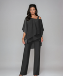 Evelyn the elegant two-piece wide leg set