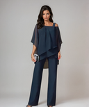 Evelyn the elegant two-piece wide leg set