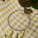 Blanche Layered Pebble and Beaded Chain Bracelet, view 9