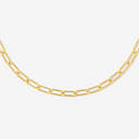 Martha Paperclip Chain Choker Necklace, view 13