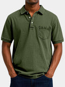 Spencer Men's Smart Casual Polo Shirt, view 5