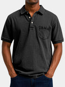 Spencer Men's Smart Casual Polo Shirt, view 6