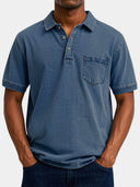 Spencer Men's Smart Casual Polo Shirt, view 7