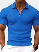 August Men's Close Fit Polo Shirt, view 3