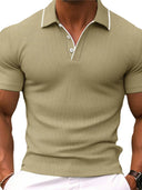 August Men's Close Fit Polo Shirt, view 5