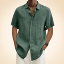 Portsea Men's Breathable Linen Shirt, view 5