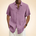 Portsea Men's Breathable Linen Shirt, view 8