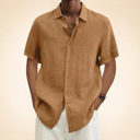 Portsea Men's Breathable Linen Shirt, view 9