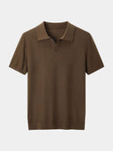 Ivo Men's Textured Knit Polo Shirt, view 14