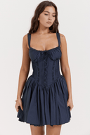 Cordelia Bustier Mini Dress, view 18