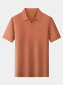 Fergus Men's Buttonless Polo Shirt, view 5