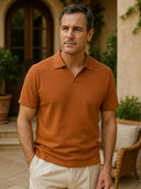 Whitsunday Men's Buttonless T-Shirt, view 2