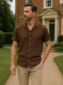 Ballina Men's Camp Collar Shirt, view 2