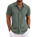 Clovelly Men's Classic Linen Shirt