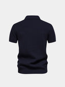 Raphael Men's Slim Fit Zip Collar Polo Shirt, view 10