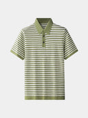Marshall Men's Classic Striped Polo Shirt, view 11
