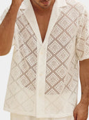 Bodhi Men's Coastal Summer Polo Shirt, view 4