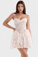 Cassia Soft Premium Polyester Mini Dress