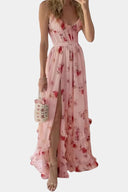 Annabel Floral Corset Bodice Maxi Dress, view 6