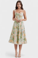 Aubrey Draped Midi Dress