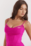 Ariana Draped Flowing Maxi Dress, view 5