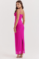 Ariana Draped Flowing Maxi Dress, view 8