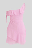 Brielle Versatile Polyester Mini Dress, view 2