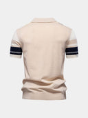 Rupert Men's Embroidered Striped Polo Shirt, view 10