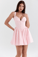 Dina Easy Care Polyester Mini Dress, view 3