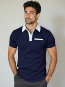 Beau Men's Golf Polo Shirt, view 4