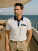 Beau Men's Golf Polo Shirt, view 5