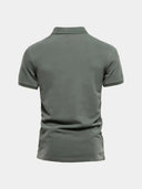 Theo Men's Essential Cotton Polo Shirt, view 6