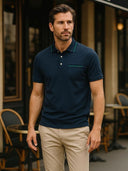 Bennett Men's Slim Fit Polo Shirt, view 4