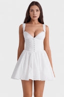 Caroline Premium Polyester Mini Dress