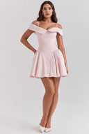Camille Feminine Fit Polyester Mini Dress, view 10