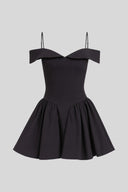 Camille Feminine Fit Polyester Mini Dress, view 2