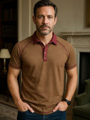 Callum Men's Emblem Polo Shirt, view 4