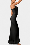 Elinor Integrated Corset Midi Dress, view 4