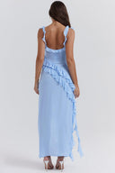 Amara Lightweight Polyester Maxi Dress, view 6
